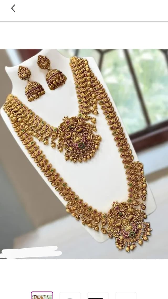 Fancy temple jewellery Full Set