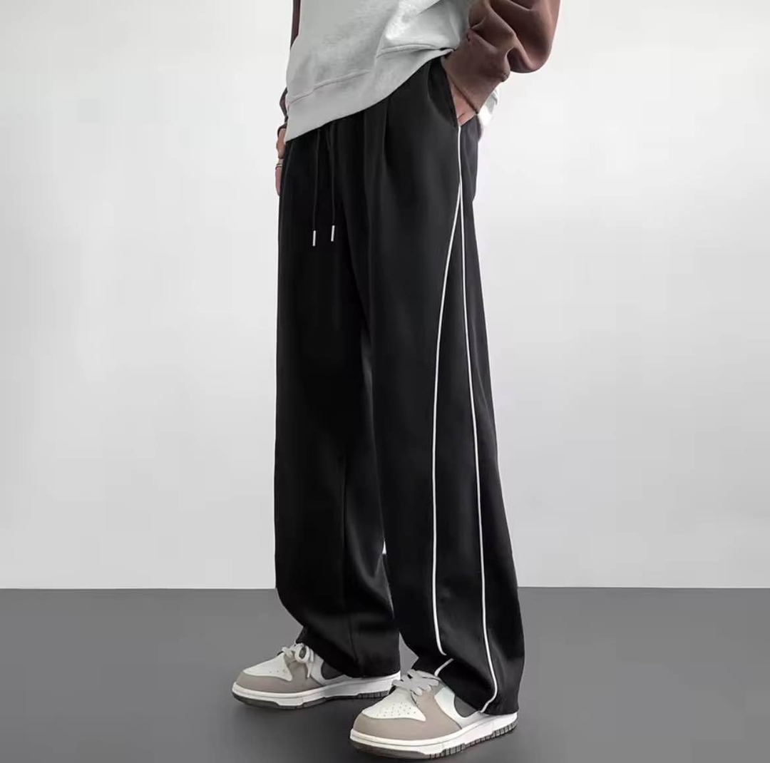 New Side Stripe Baggy Balloon Trauser Unisex Wear For Men 1