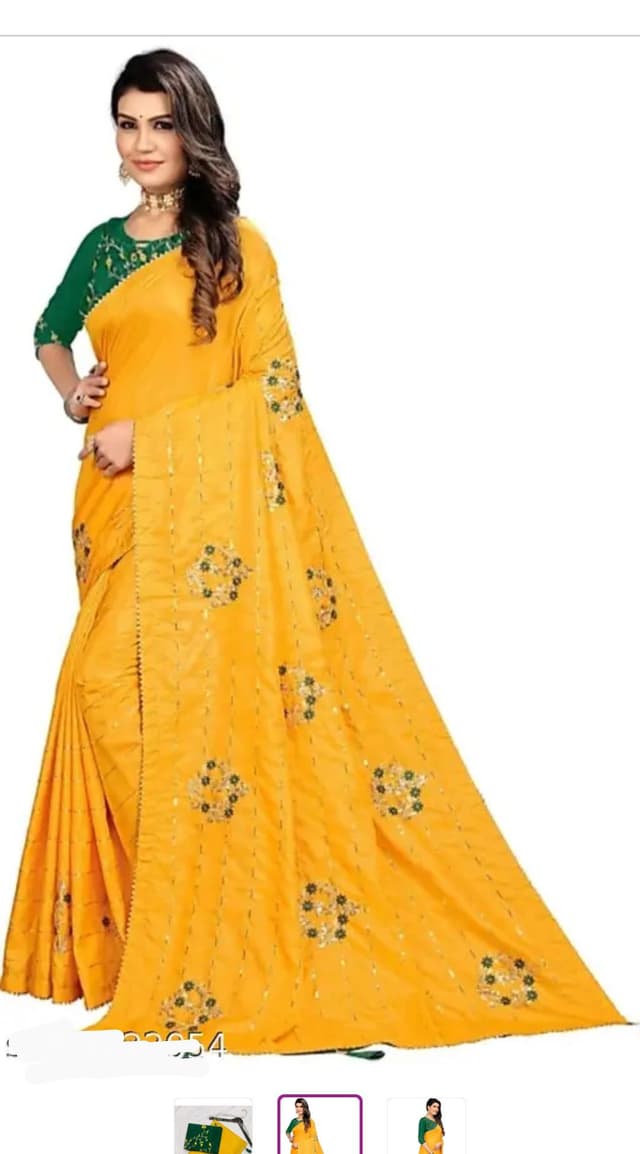 Dola Silk Saree With Blouse