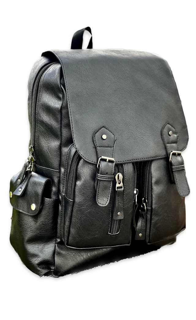PU Leather Bagpack For College And School |Bagpack For Traveling And Business For Unisex