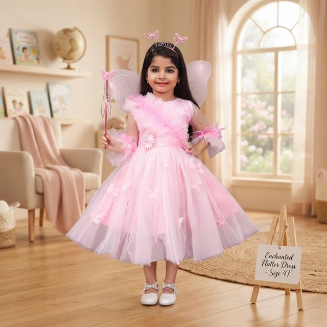 Pari Frock Pink
