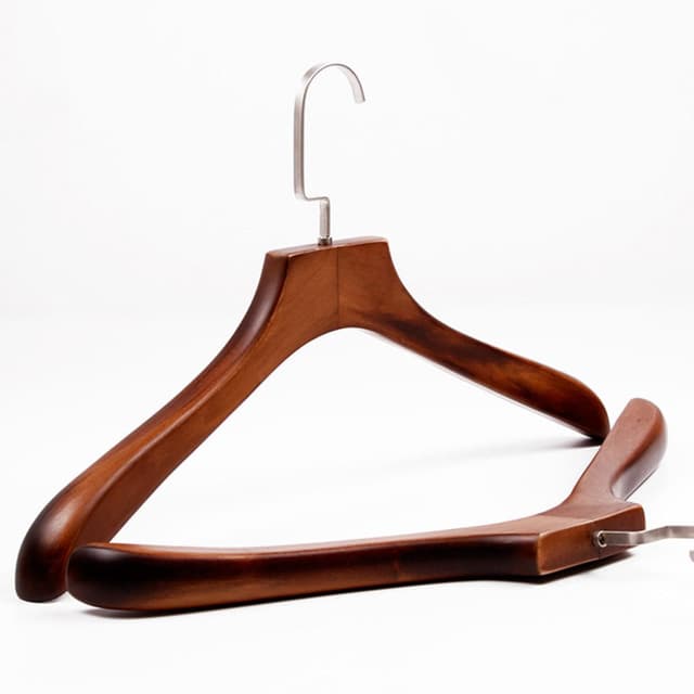 3 Pieces Coat Hangers Vintage Fancy Wooden Hanger with Wide Shoulder for Coats Clothes and Garment By All Sangam Tailors