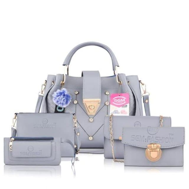 Hand Bags Combo 5 Ps Set