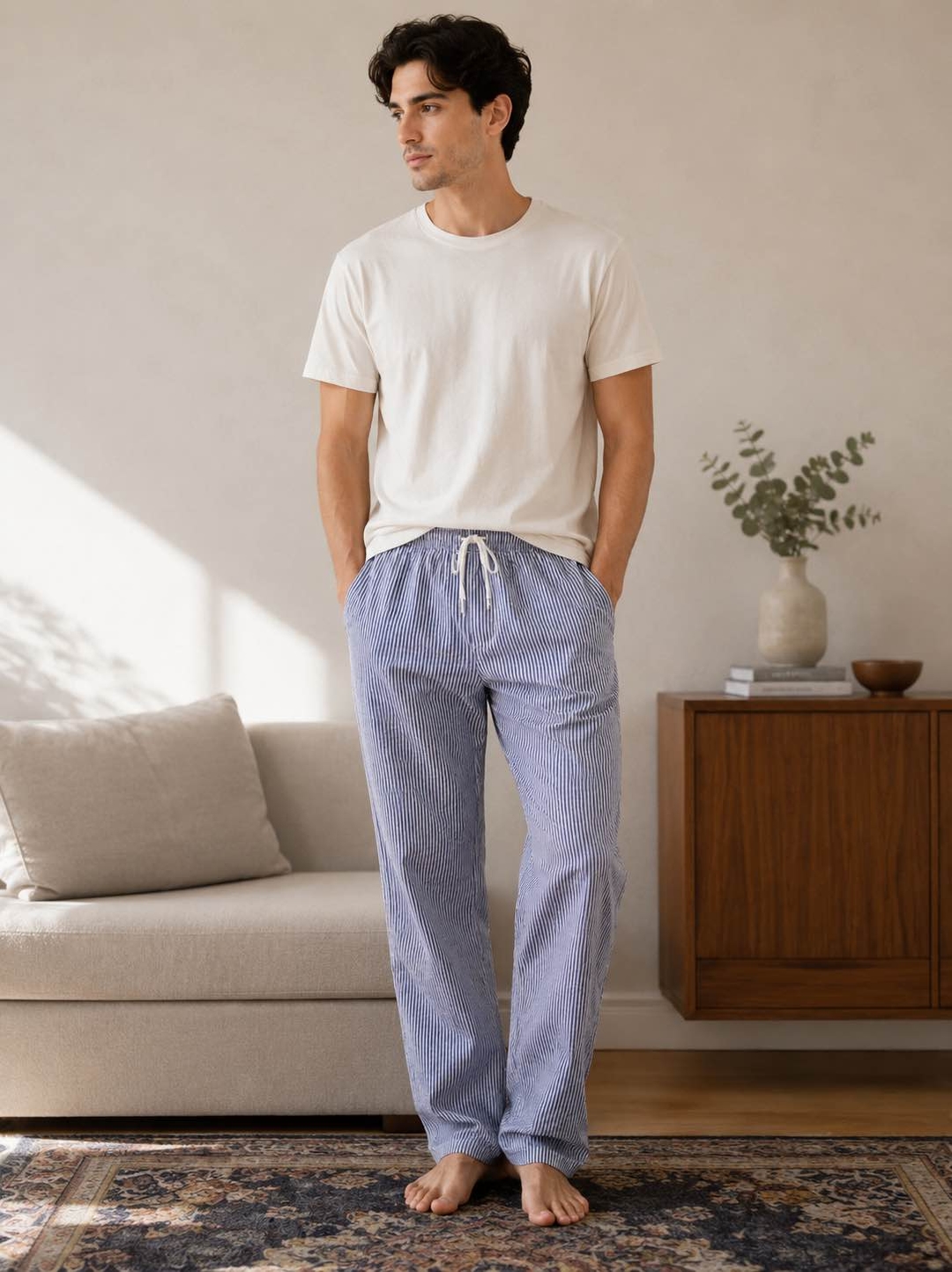 New Summer Special Stripe Luja Trousers For Men 1