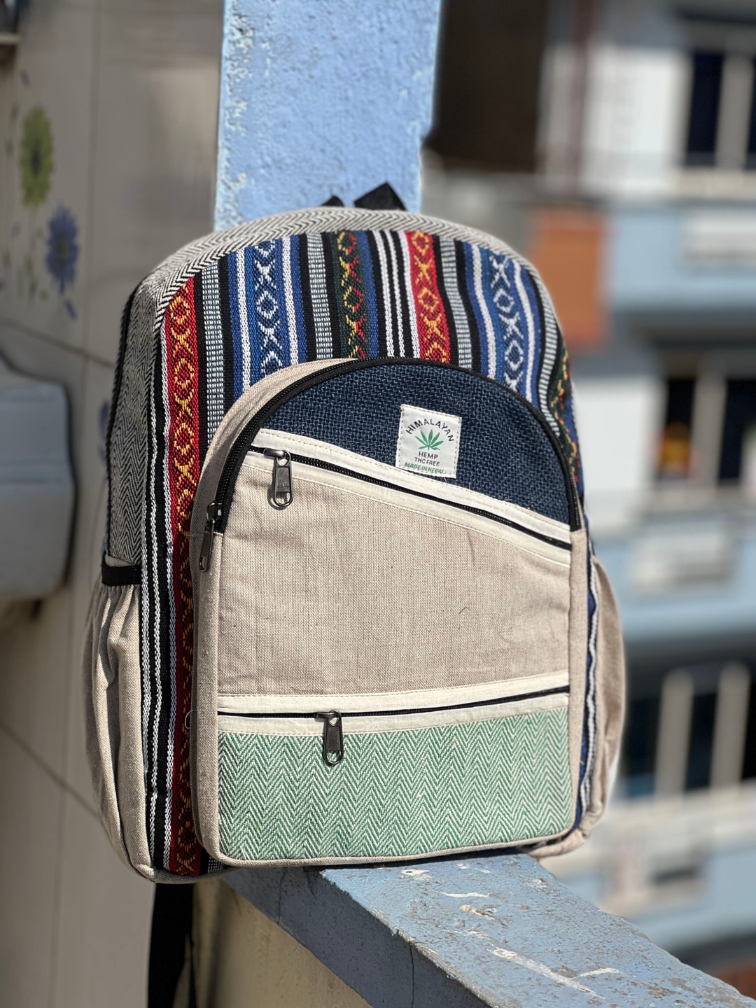 Hemp MultiPurpose Comfortable Unisex Backpack For Casual Travelling and College 1