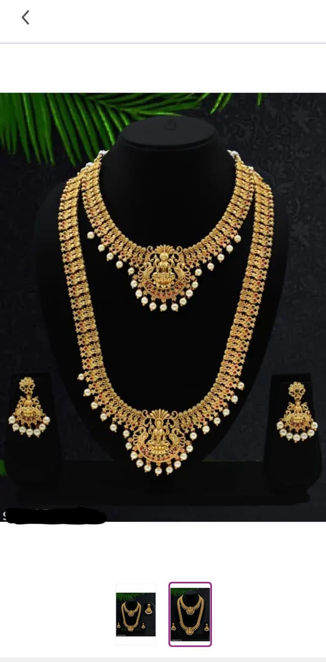 Temple Jwellery Full Set