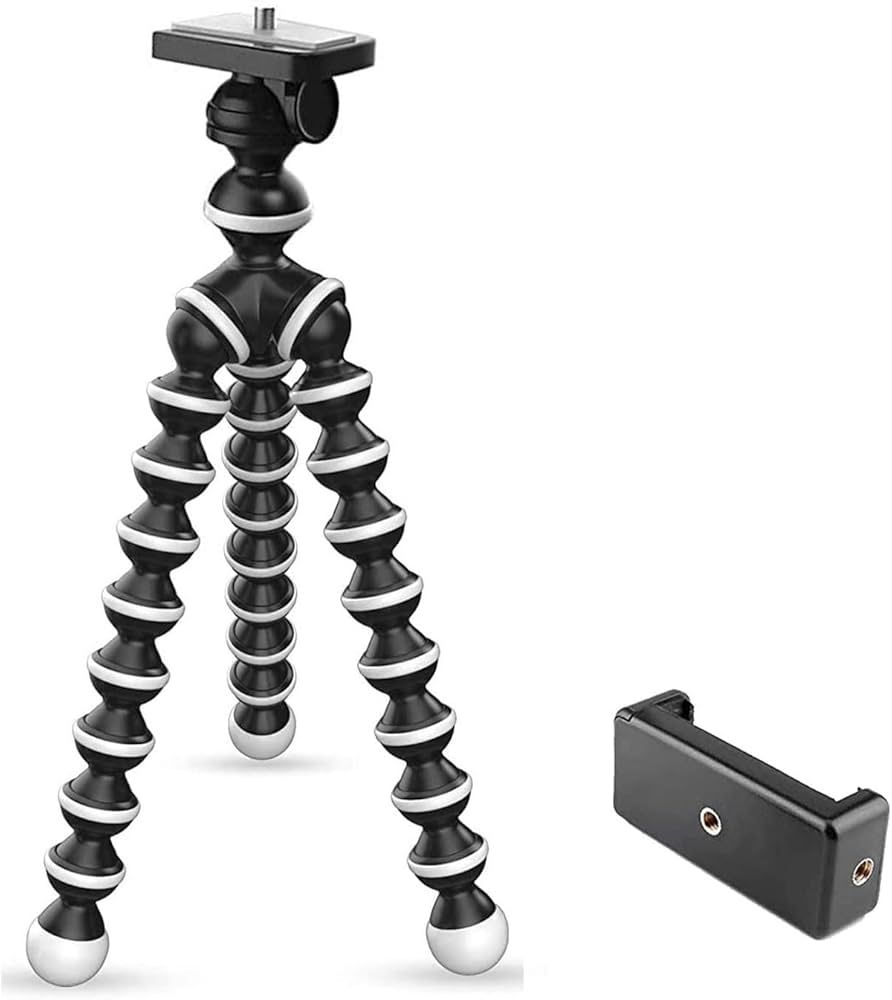 Flexible Tripod Stand Mount Gorilla Monopod Holder Octopus Medium With Free Mobile Holder 1