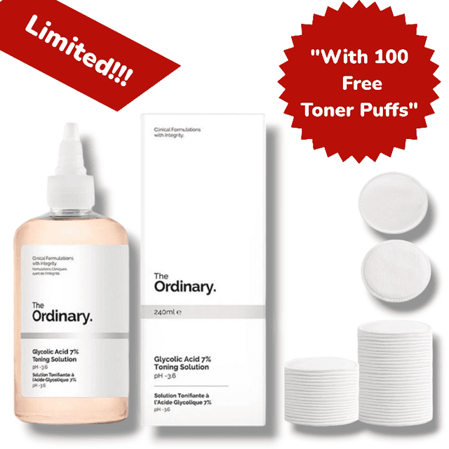 Ordinary Glycolic Acid 7% Toning Solution Ph3.6 240ml