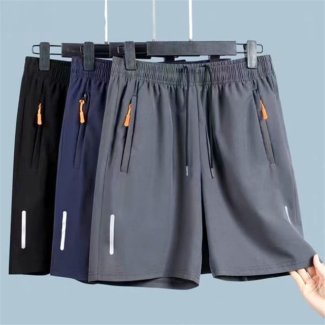 (Set Of 3)Men's Summer Sporty fabric Stretchable Shorts/Half Pant.
