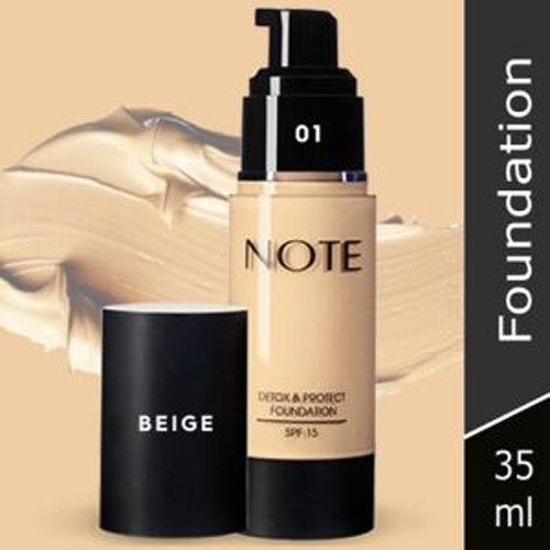 Note Mattifying Extreme Wear Foundation - 01 Beige (35 ml) 1