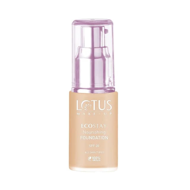 L0TUS HERBALS Make-Up Ecostay Nourishing Foundation SPF-20 - Royal Pearl (30ml)