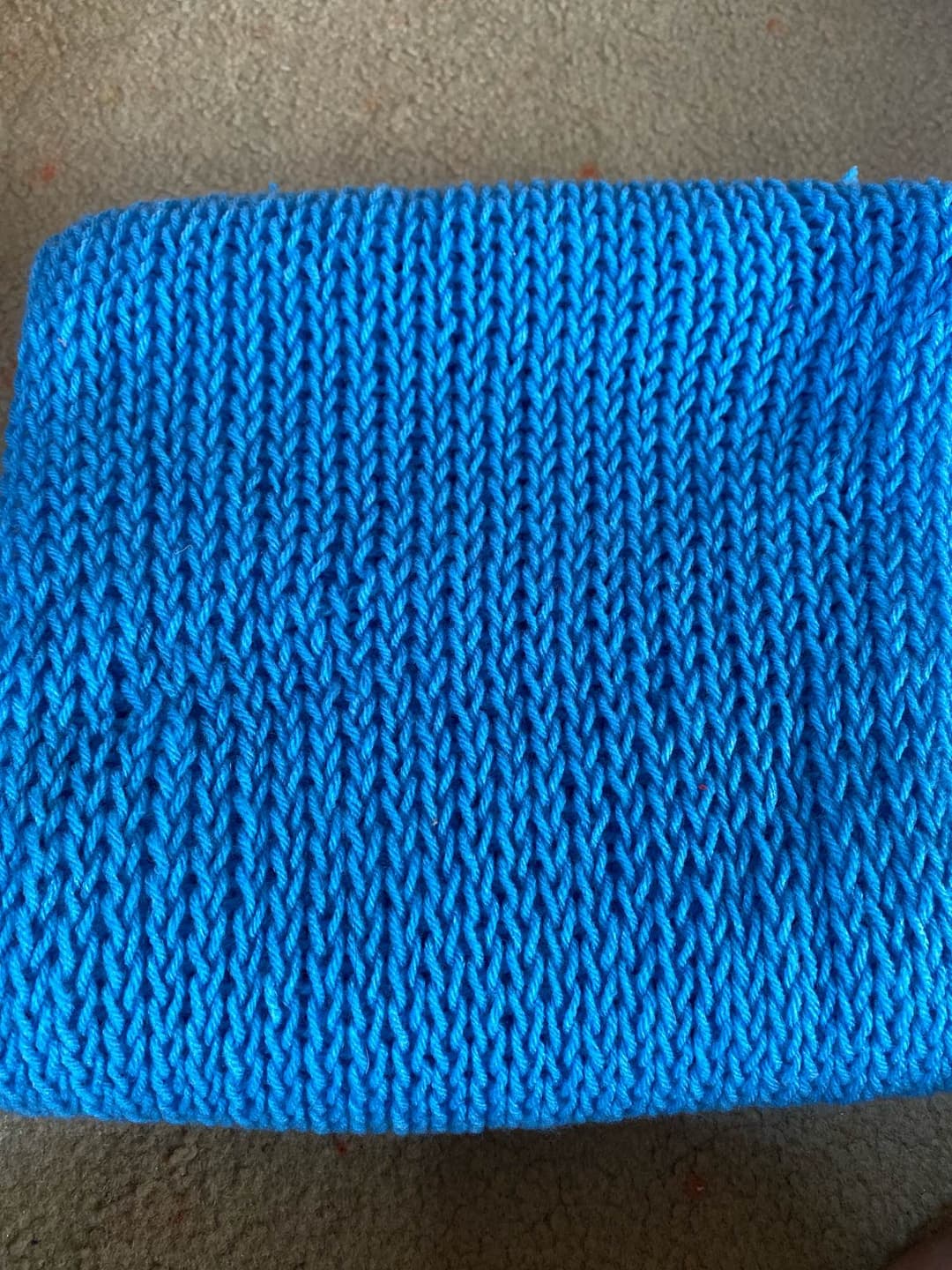 Sky Blue Plain Woolen Scarves For Men 1