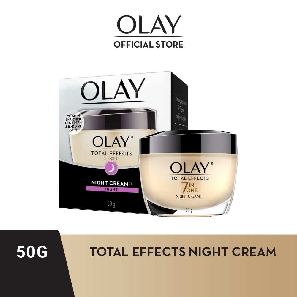 0LAY Total Effects 7 in One Night Cream - 50g 2