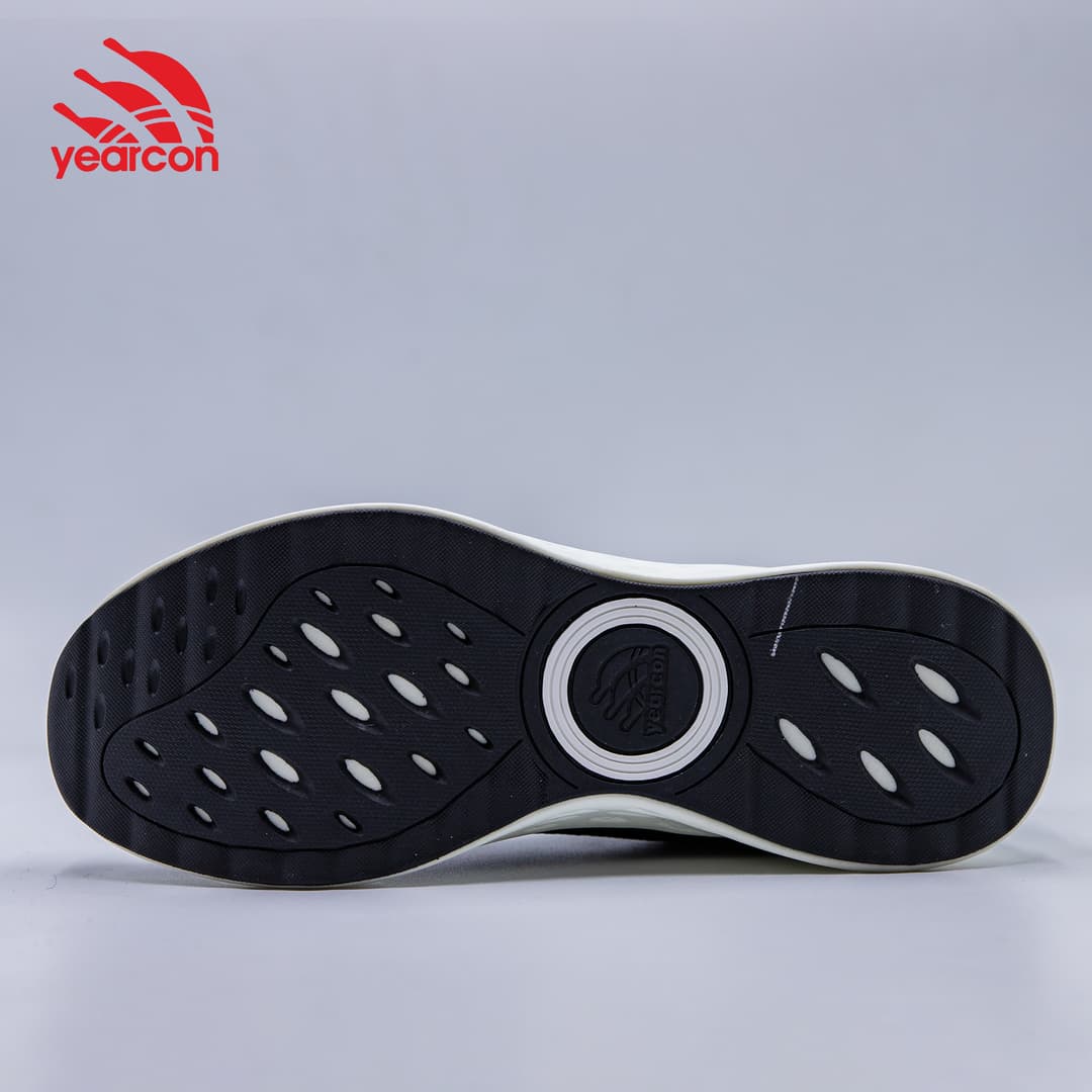 Yearcon black mix Solid Design Laceup running Shoes For Men 1