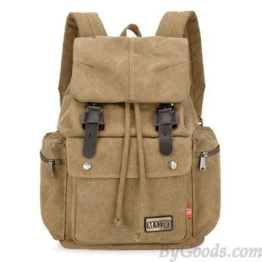 Maibo Leisure School Camping Student Rucksack Unisex Travel Bag Large Canvas Backpack - Bags For Boys And Girls 4