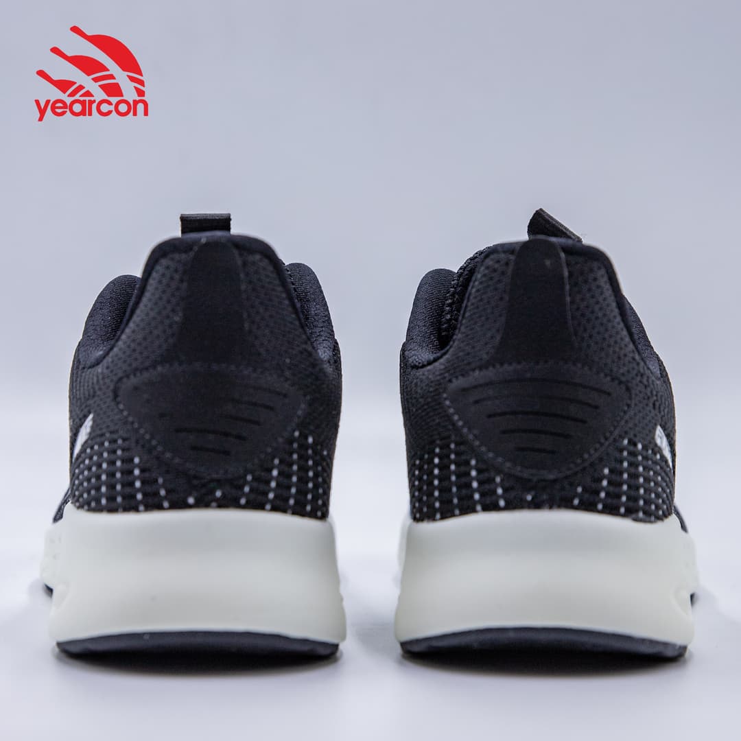 Yearcon black mix Solid Design Laceup running Shoes For Men 2