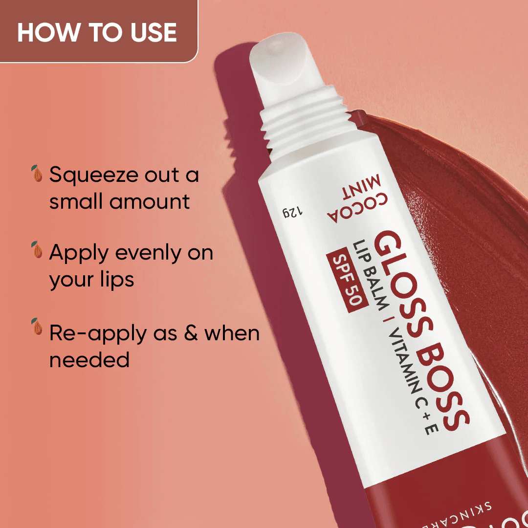 Dot & Key Vitamin C + E Lip Balm with SPF 50 | COCOA MINT 12g 7