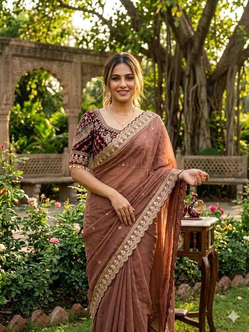 Shivshakti Collection Embroidery Worked Saree Collection 2