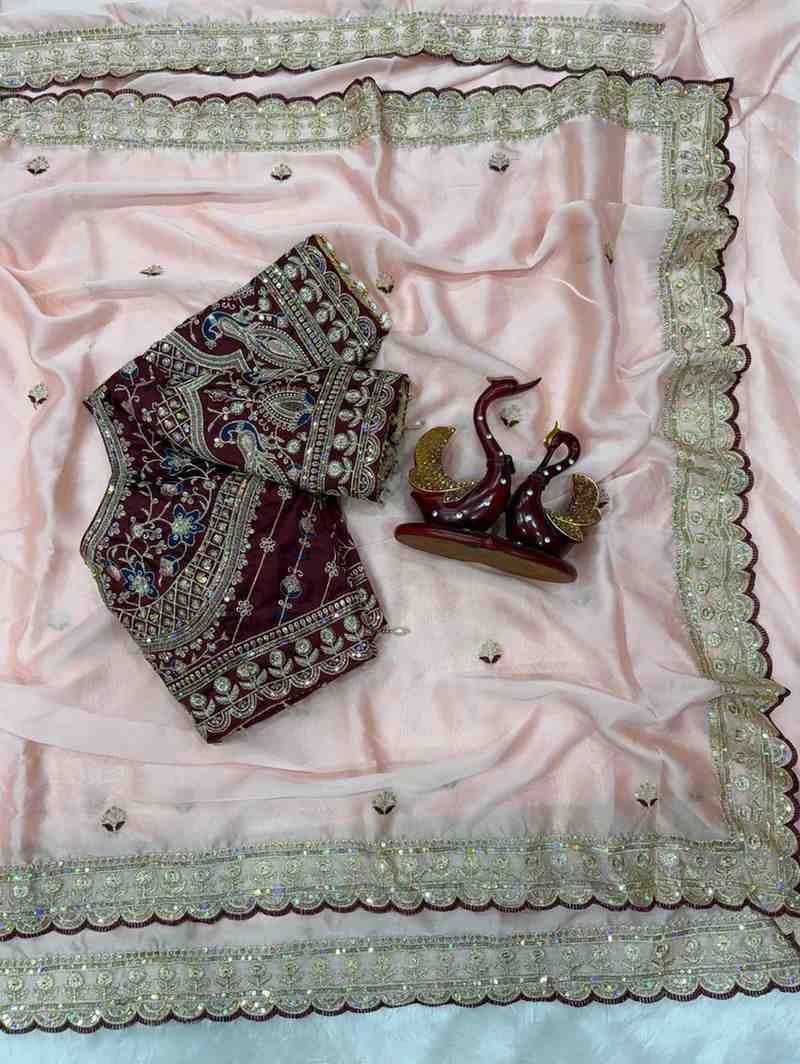 Shivshakti Collection Embroidery Worked Saree Collection 4
