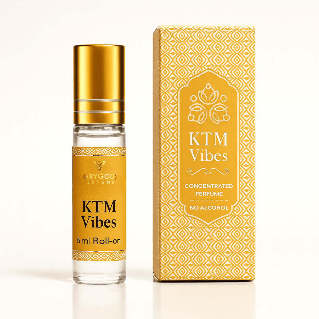 VaryGood Perfumes KTM Vibes Attar Roll-On 6ml | Fresh Fruity & Spicy Perfume Inspired by the Spirit of Kathmandu 4