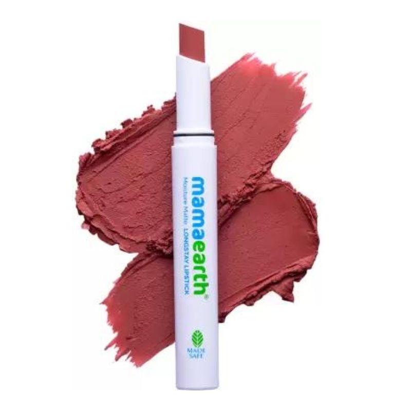 Mamaearth Moisture Matte Long Stay Lipstick 01 Carnation Nude 1