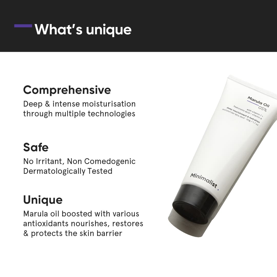 Minimalist Marula Oil 5% Face Moisturizer 2