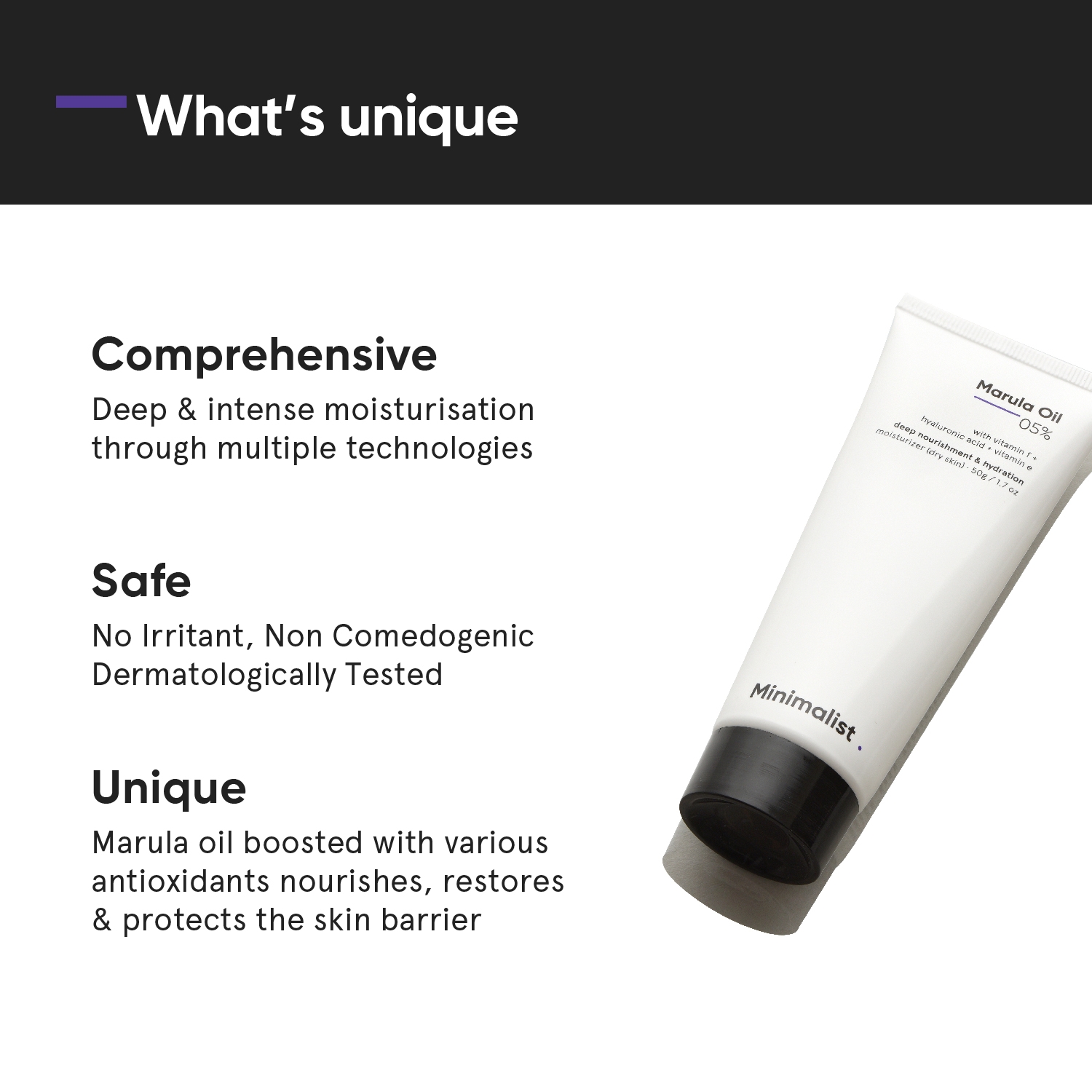 Minimalist Marula Oil 5% Face Moisturizer 3