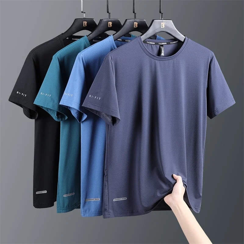 Sports Summer Half Sleeve Round T-shirt For Men 1