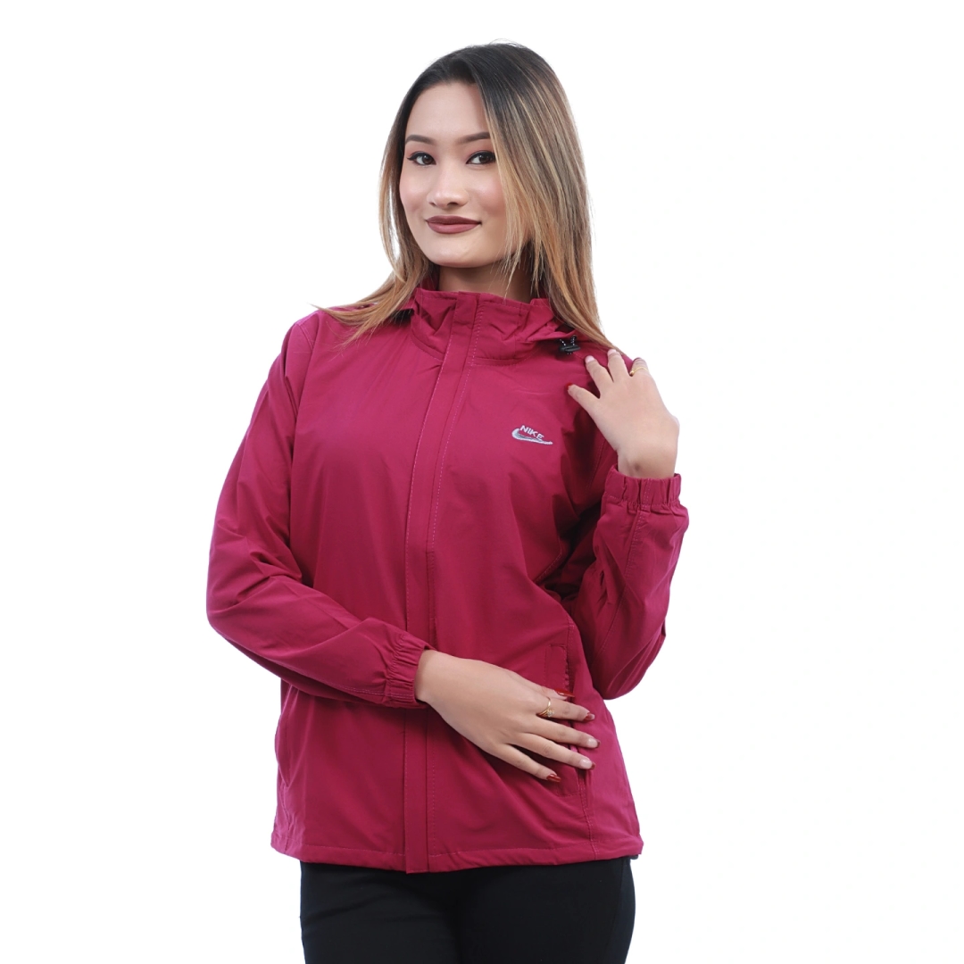 Stretchable Wrinkle Windcheater For Women - Fashion | Women'S Wear 4