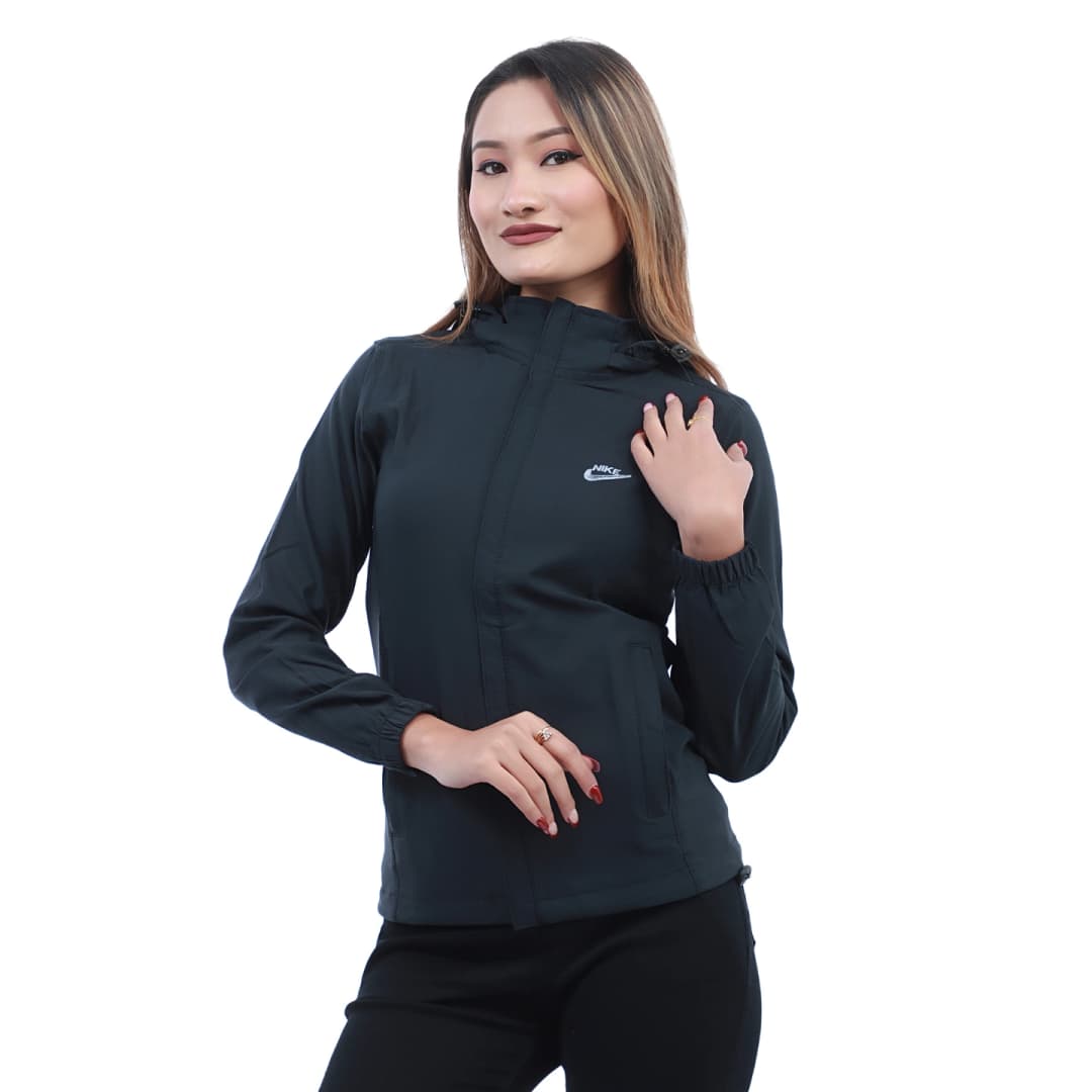 Stretchable Wrinkle Windcheater For Women - Fashion | Women'S Wear