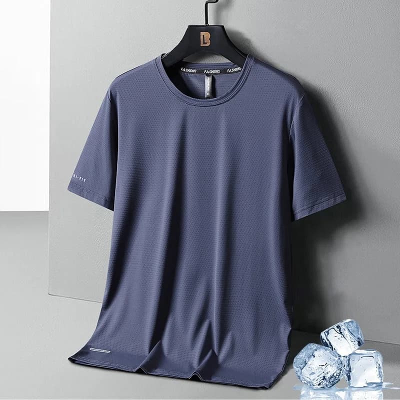 Sports Summer Half Sleeve Round T-shirt For Men 4