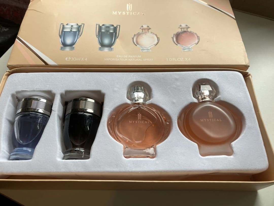 4 in 1 Mystical" Eau de Parfum gift 4 Pcs set-Each 30ml x 4 4