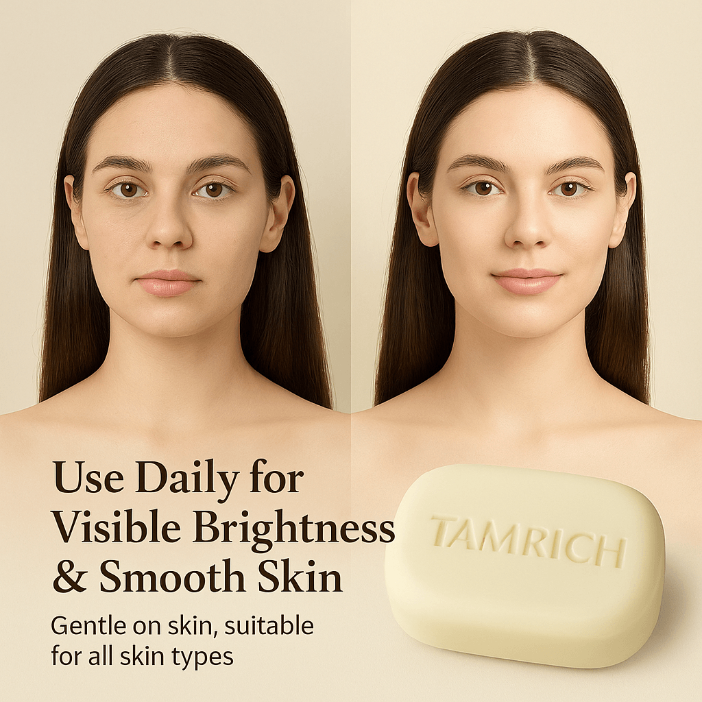 Oreva Dermacare TAMRICH Herbal Whitening Soap with Tamarind Extract 75g – Natural Skin Brightening & Cleansing Soap for Face & Body 6