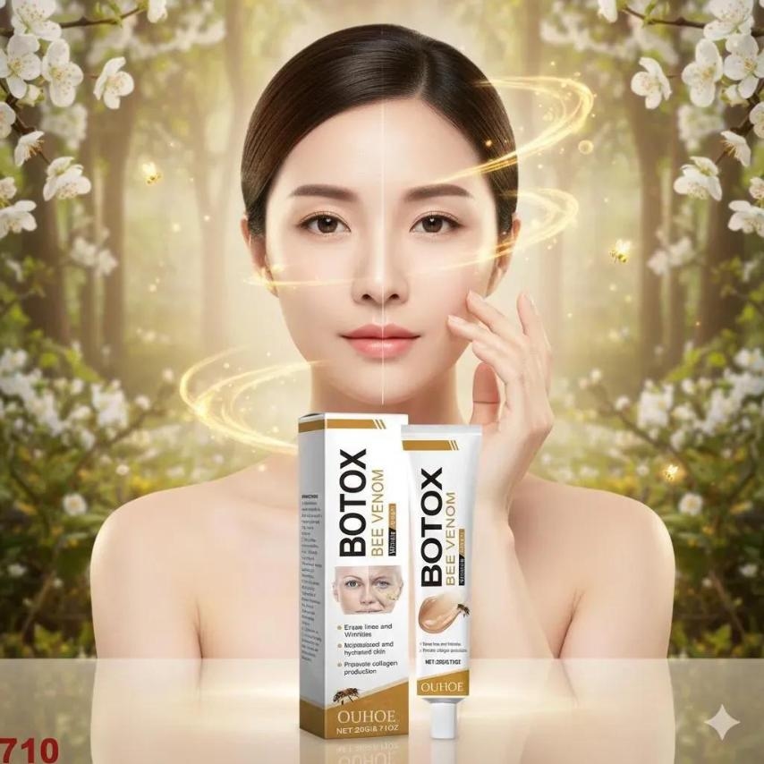 Botox Cream Bee Venom Wrinkle Cream, Bee Venom Skin Treatment Cream, Anti-Wrinkle Firming 4