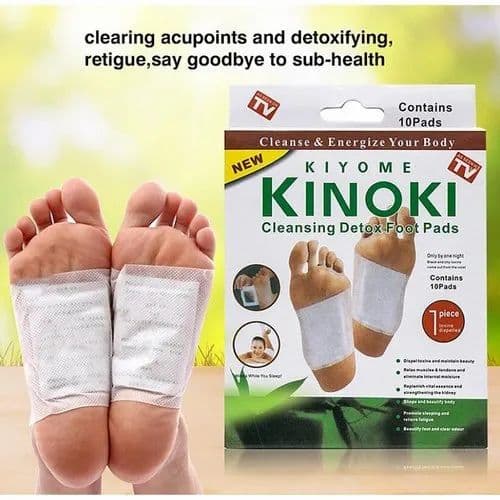 Kinoki Cleansing Detox Adhesive - Kinoki Foot Pads for Personal 10Pads 2