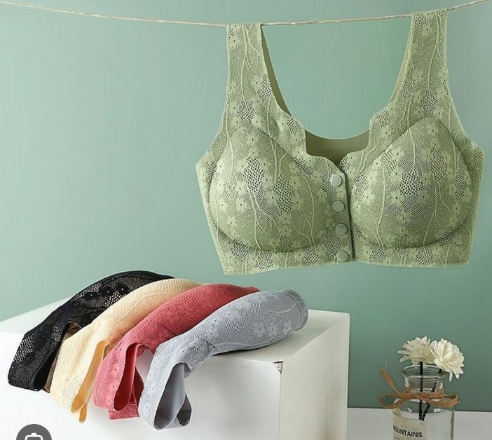 Non-Wired Front Open Maternity Nursing Feeding Bra for Women Post Pregnancy Easy to Breastfeed Maternity Bra 6