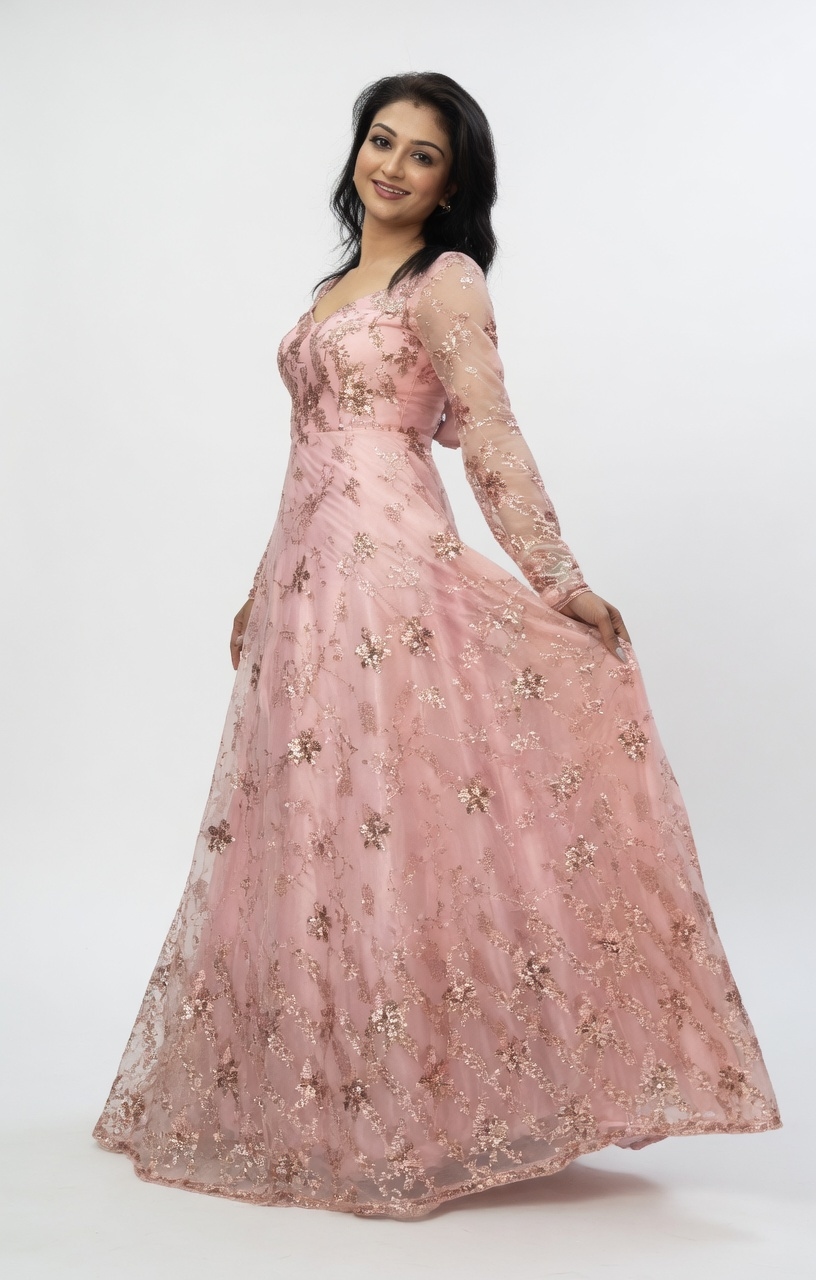 Mrs vogue Nepal beauty queen Gown for Girls 2