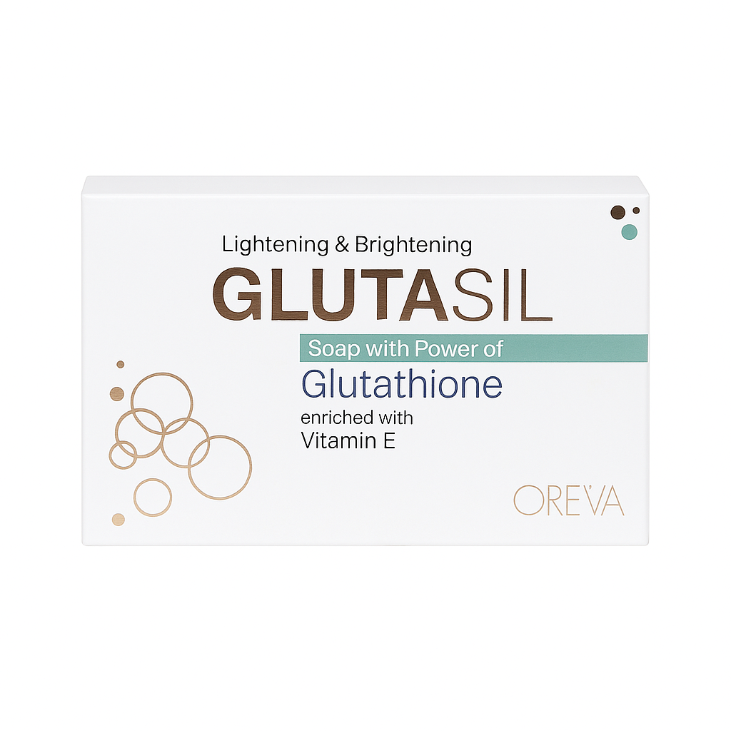 glutathione soap boots Oreva Dermacare Glutasil 75g – Skin Brightening Gluta Soap with & Vitamin E for Radiant divinely dewy and perfectly Kids' Essentials Bundle — filter::type_Face Serums Size:MSM Refill (120 capsules)